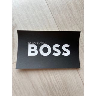 ヒューゴボス(HUGO BOSS)のyasu様専用　BOSSステッカー(記念品/関連グッズ)