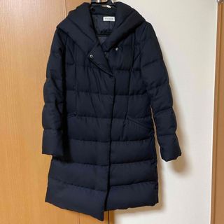 PLST - 定価43,980円⭐️極美品⭐️PLSTネイビーダウンコート女優襟 ...