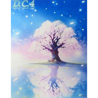 鷺澤有里栖(桜) キャンバスボード 「D.C.4 ～ダ・カーポ4～」CIRCUS(絵画/タペストリー)
