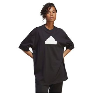 アディダス(adidas)の【新品L】adidasレディース半袖Tシャツ◆ブラック黒H63008◆匿名配送 (Tシャツ(半袖/袖なし))