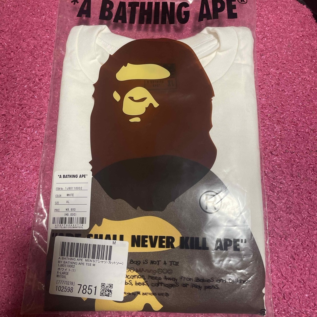 A BATHING APE(アベイシングエイプ)のA BATHING APE Tシャツ メンズのトップス(Tシャツ/カットソー(半袖/袖なし))の商品写真