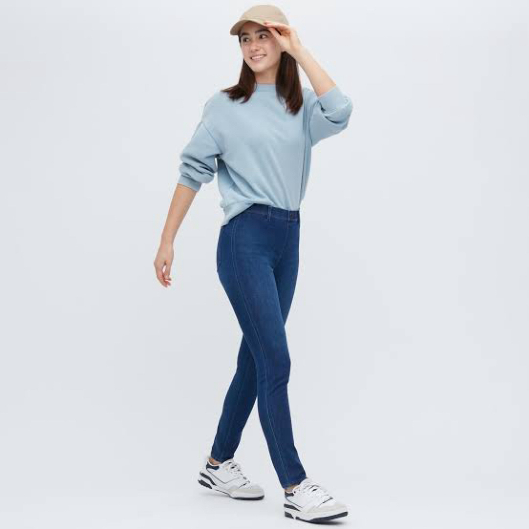 UNIQLO - ユニクロ ウルトラストレッチデニムレギンスパンツ(丈 UNIQLO - ユニクロ ウルトラストレッチデニムレギンスパンツ(丈