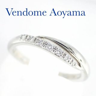 ヴァンドームアオヤマ(Vendome Aoyama)のヴァンドーム青山 Pt950 ダイヤ リング 保証書 APVR052007DI(リング(指輪))