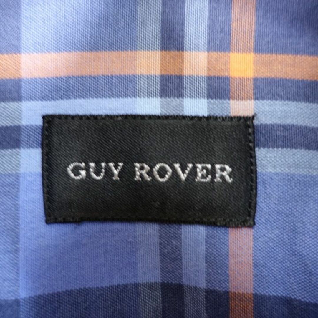 GUY ROVER(ギローバー)の【定番】ギローバー　ホリゾンタルカラーチェックシャツ　GUY ROVER メンズのトップス(シャツ)の商品写真