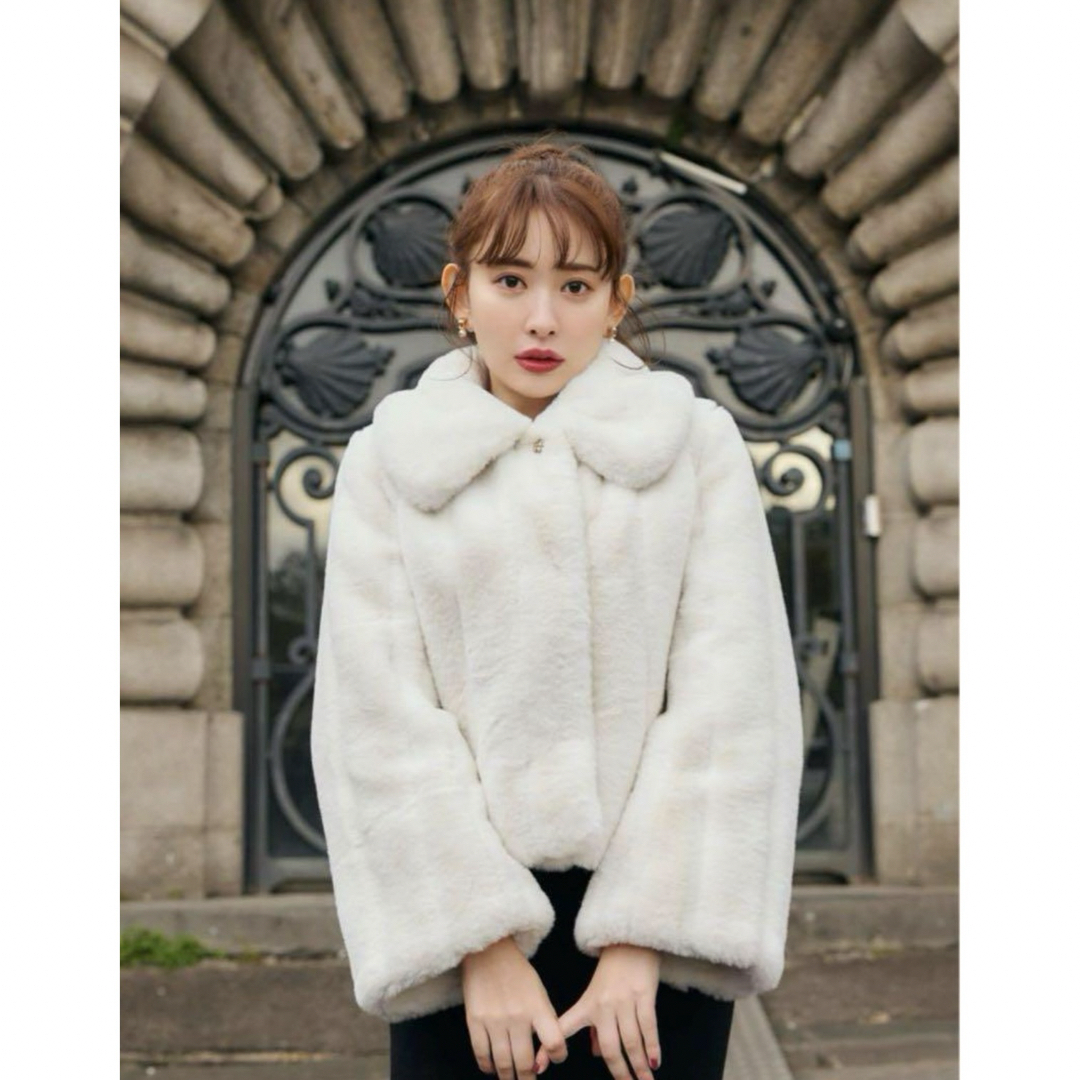 Her lip to(ハーリップトゥ)のherlipto Winter Love Faux Fur Coat レディースのジャケット/アウター(毛皮/ファーコート)の商品写真