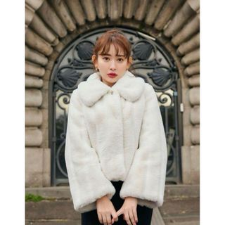 ハーリップトゥ(Her lip to)のherlipto Winter Love Faux Fur Coat(毛皮/ファーコート)