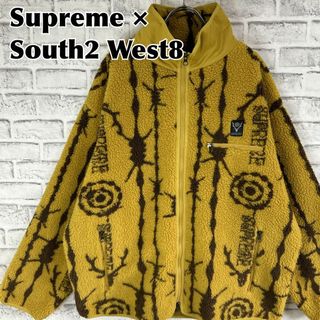 シュプリーム(Supreme)のSupreme × SOUTH2 WEST8 コラボボアフリースジャケット XL(ブルゾン)