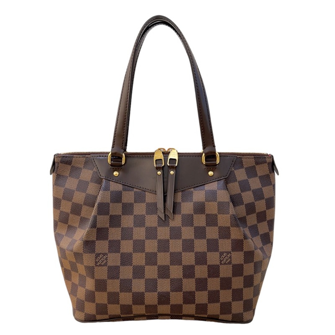 約25cm高さルイ・ヴィトン LOUIS VUITTON ウェストミンスターPM N41102 ブラウン　ゴールド金具  ダミエ レディース ハンドバッグ