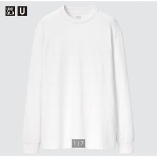 ユニクロ(UNIQLO)のUNIQLO  ヒートテックコットンクルーネックT（長袖）(Tシャツ/カットソー(七分/長袖))