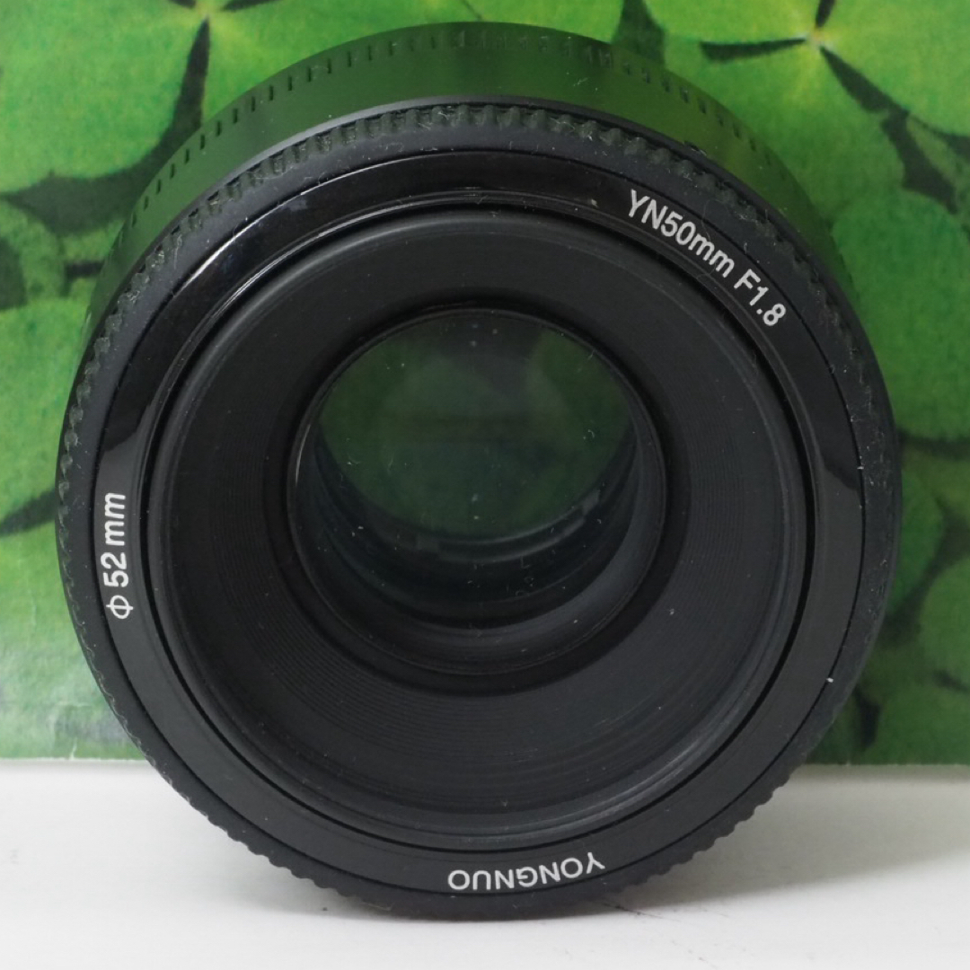 Canon(キヤノン)の【美品】YONGNUO YN50mm F1.8 EFキャノンEF用 明るい単焦点 スマホ/家電/カメラのカメラ(レンズ(単焦点))の商品写真