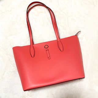 ケイトスペードニューヨーク(kate spade new york)のkate spade アデル スペードロゴ グレインレザー トートバッグ(トートバッグ)