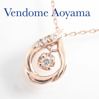 VENDOME✨ダイヤモンド ネックレス K18 Yチェーン ダイヤ 新品仕上済アクセサリー