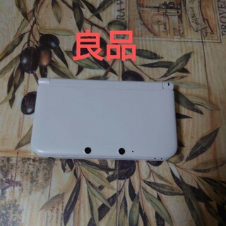 3DS3DS LL ピンク×ホワイト＊本体＋充電器＋SD