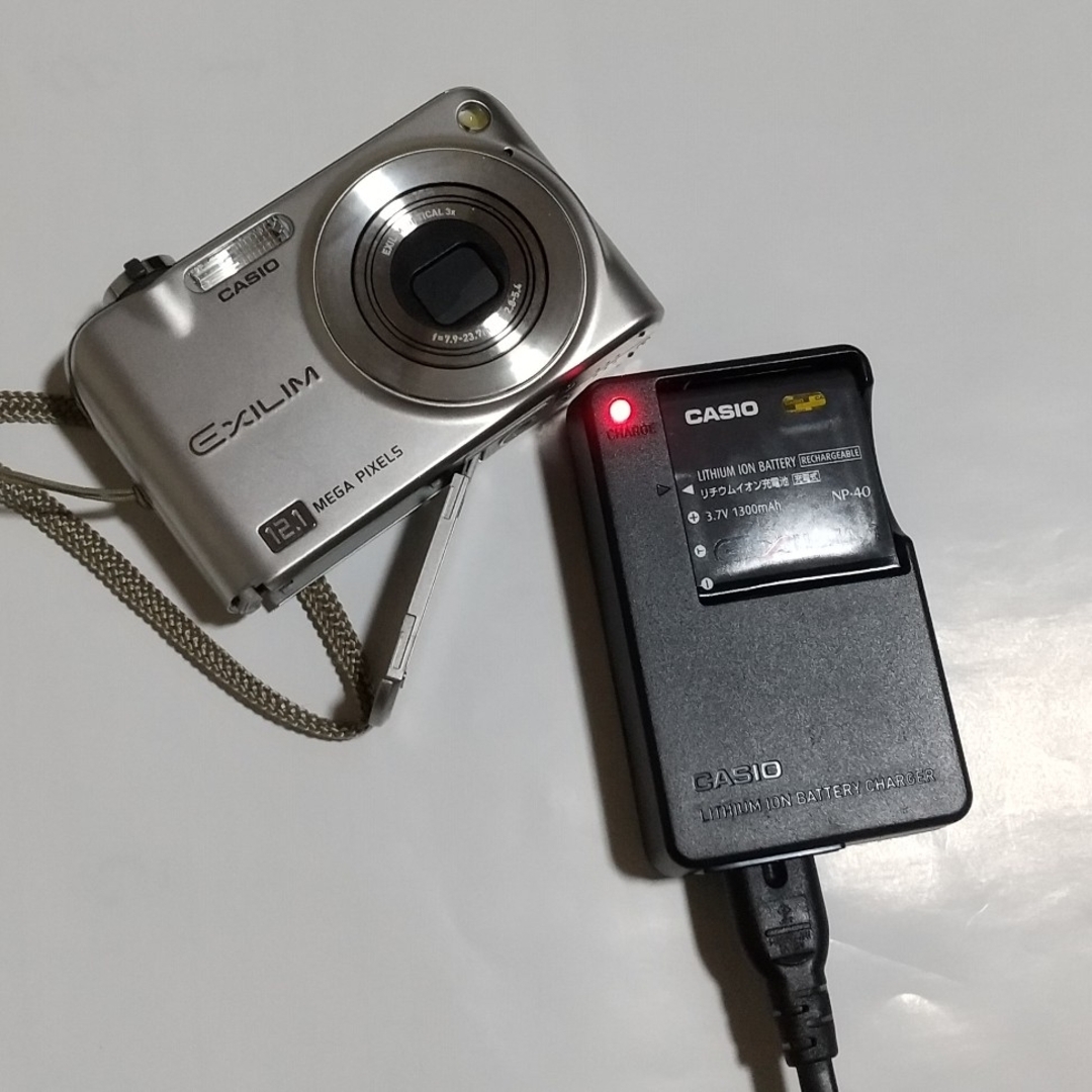 CASIO - CASIOカシオ EXILIM EX-Z1200 充電器付の通販 by チョコ CASIO - CASIOカシオ EXILIM EX-Z1200 充電器付の通販 by チョコ