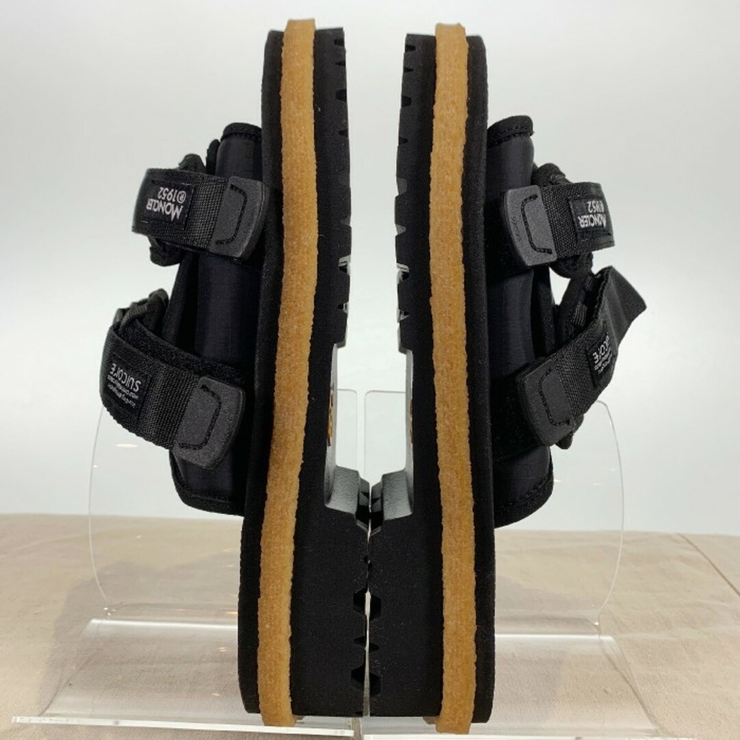 MONCLER(モンクレール)のMONCLER GENIUS モンクレール ジーニアス SUICOKE スイコック MOTO MOUNTAIN モトマウンテン サンダル ブラック 1427717 Size 26cm メンズの靴/シューズ(サンダル)の商品写真