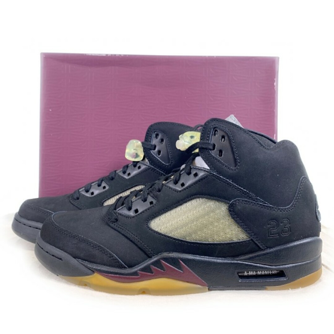 AIR JORDAN 5 RETRO SP エアジョーダン5レトロ A Ma Maniere アママニエール Dusk FD1330-001 Size 27cmUK8BOX替え紐