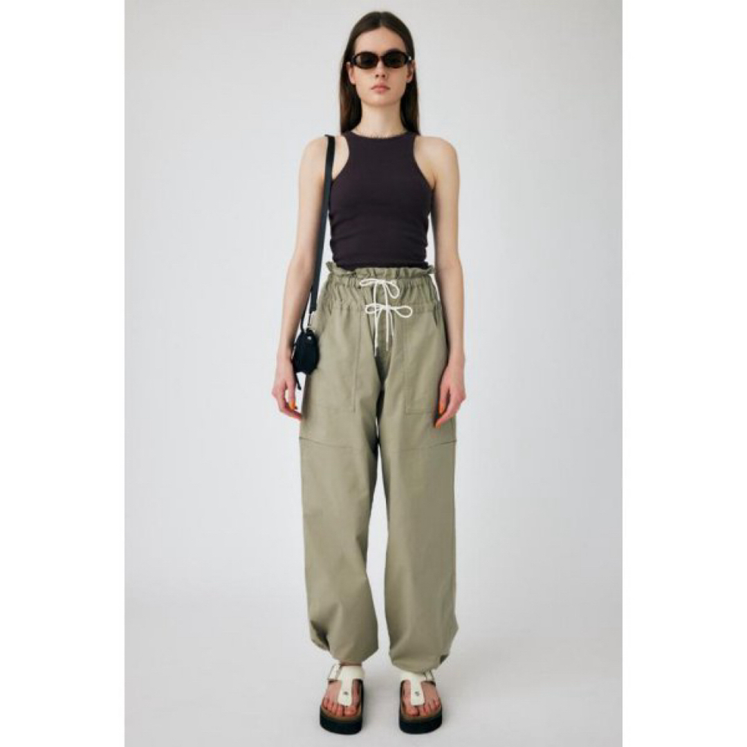 カジュアルパンツmoussy DOUBLE WAIST UTILITY パンツ カーゴパンツ