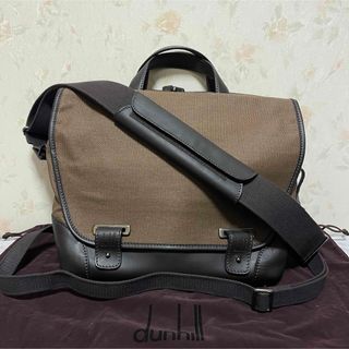 ダンヒル(Dunhill)の【新品】Dunhill Motorities ガーメントバッグ 2WAY 茶色(ビジネスバッグ)