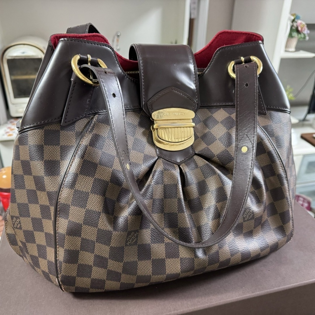 LOUIS VUITTON - ルイヴィトン システィナ ダミエ ハンドバッグの通販 ...