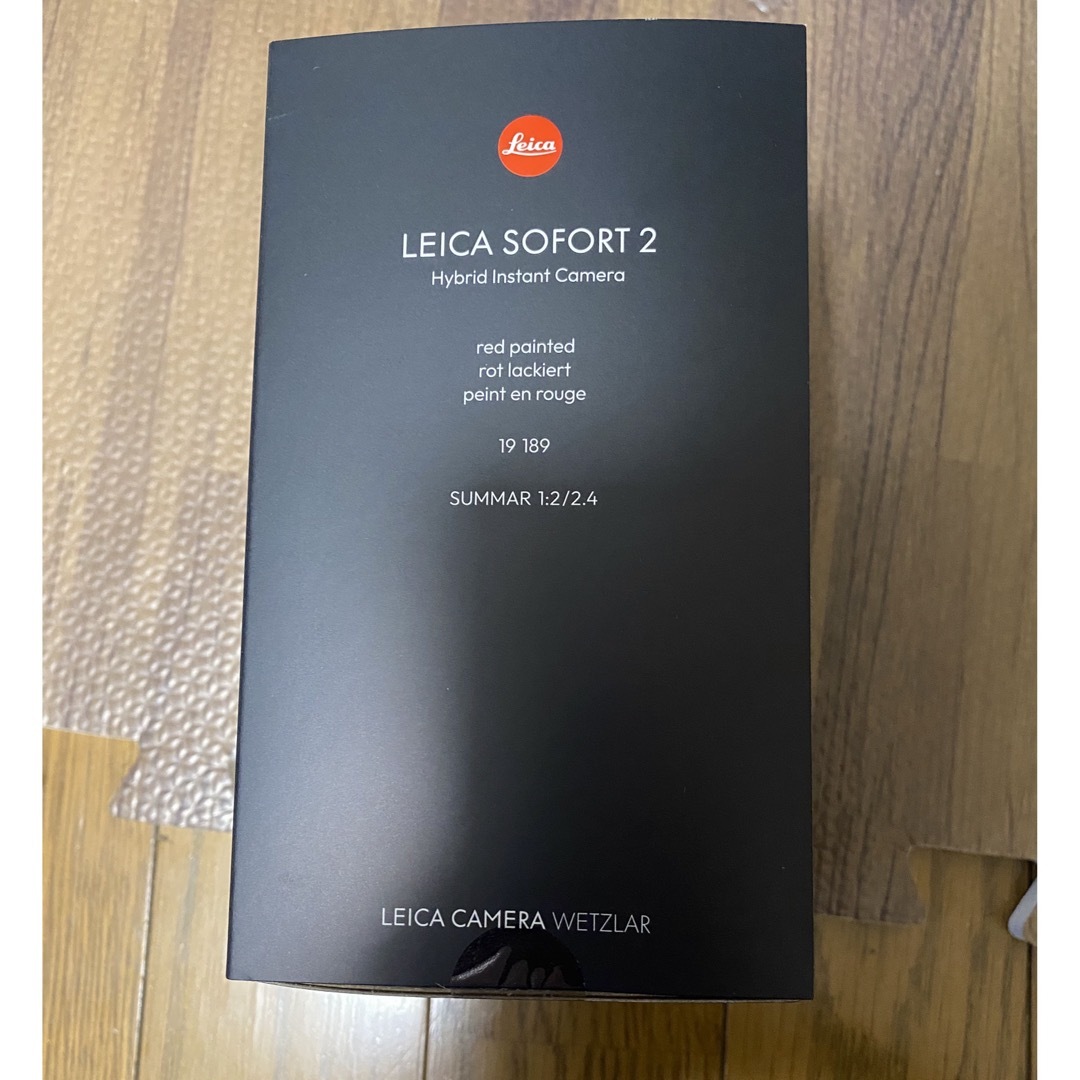 LEICA(ライカ)のLeica SOFORT 2 ライカゾフォート2 レッド 未開封新品 スマホ/家電/カメラのカメラ(フィルムカメラ)の商品写真