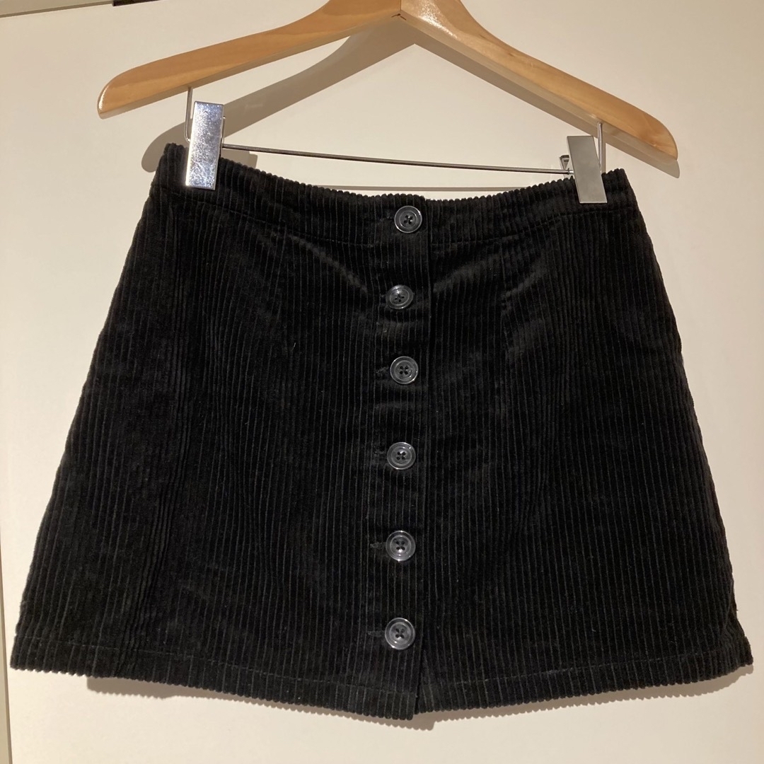 FOREVER 21(フォーエバートゥエンティーワン)のForever21 コーデュロイ　スカート　台形スカート　Sサイズ　 レディースのスカート(ミニスカート)の商品写真