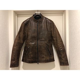 ISAMUKATAYAMA BACKLASH - 良品バックラッシュ定価22万VINTAGEイタリーショルダーシングルライダースL