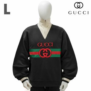 グッチ(Gucci)の新品 GUCCI ハイネック ロゴ スウェットシャツ(スウェット)