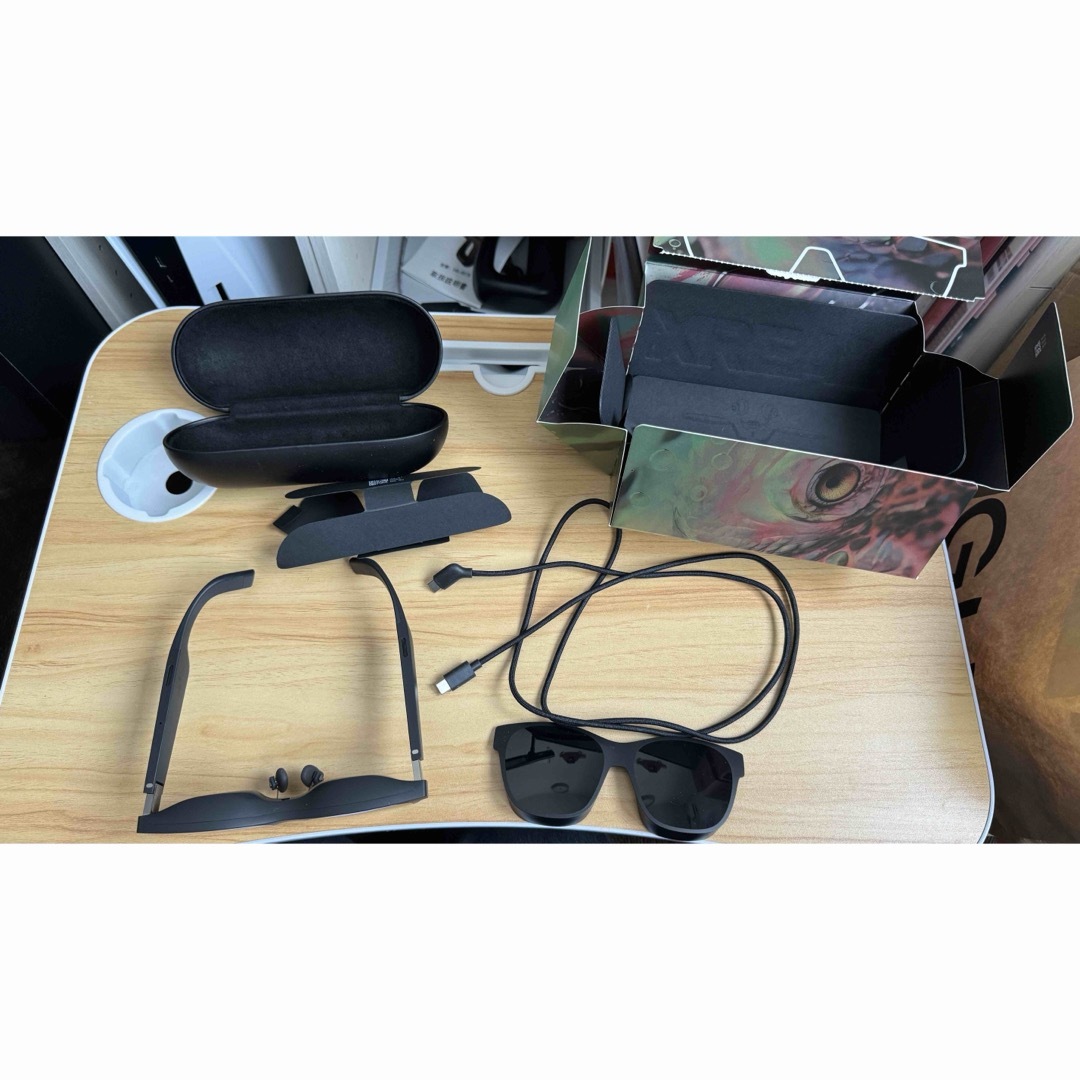 XREAL Air2 Pro & XREAL Beamセット 美品 数回使用(XREAL Air2 XREAL Air2 Pro & XREAL Beamセット 美品 数回使用(XREAL Air2