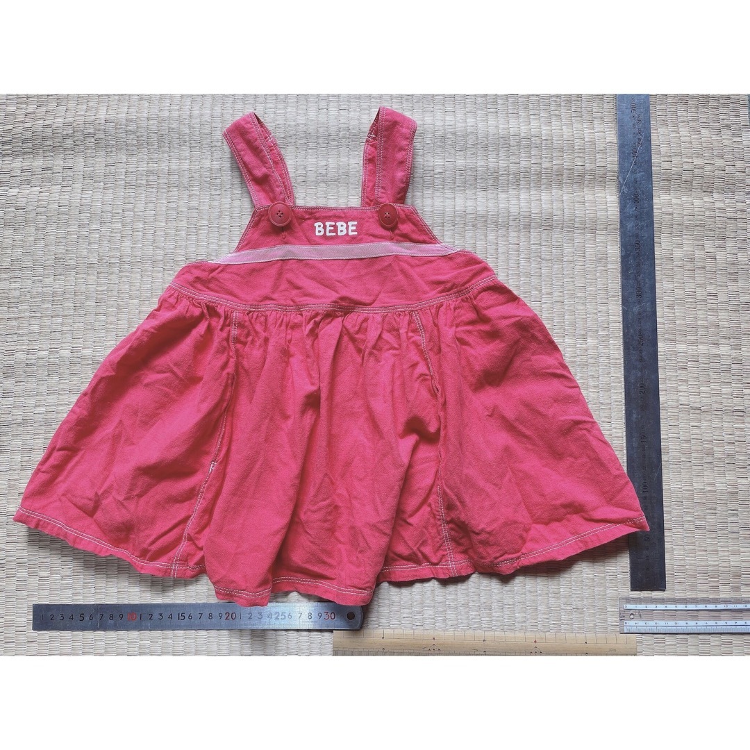 BeBe(ベベ)のべべ 子供服 2点セット キッズ/ベビー/マタニティのキッズ服女の子用(90cm~)(ワンピース)の商品写真