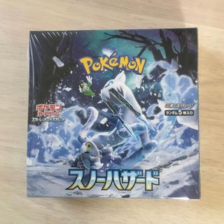 ポケモン(ポケモン)のポケモンカード スノーハザード 1box 新品未開封 シュリンク付き(Box/デッキ/パック)