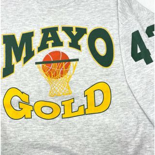 チャンピオン(Champion)のMAYO GOLD バスケットボール ラバープリント トレーナー スウェット(スウェット)