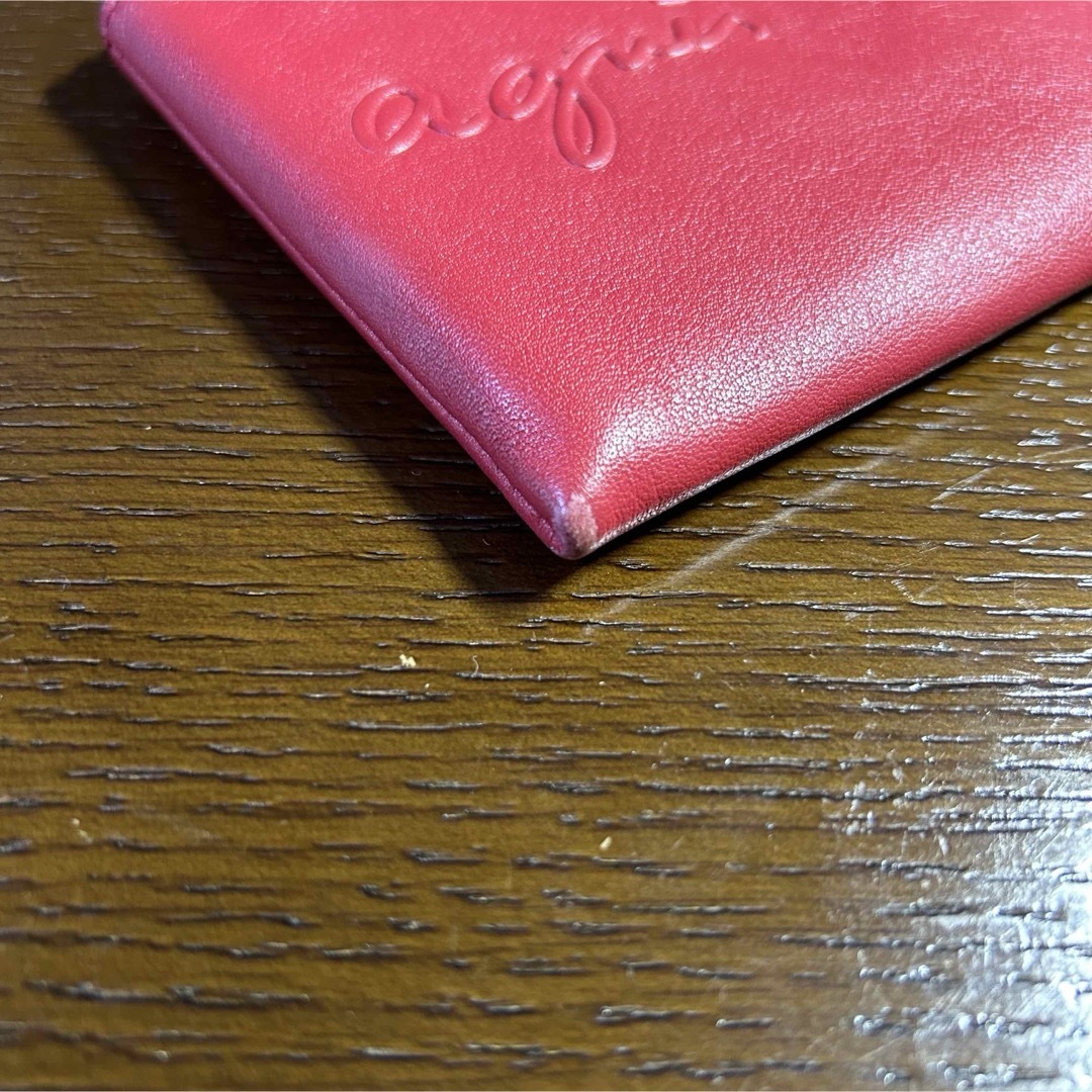 agnes b.(アニエスベー)のアニエスベー　財布　レッド　赤　二つ折り　ミニウォレット　L字　コンパクト　ミニ レディースのファッション小物(財布)の商品写真