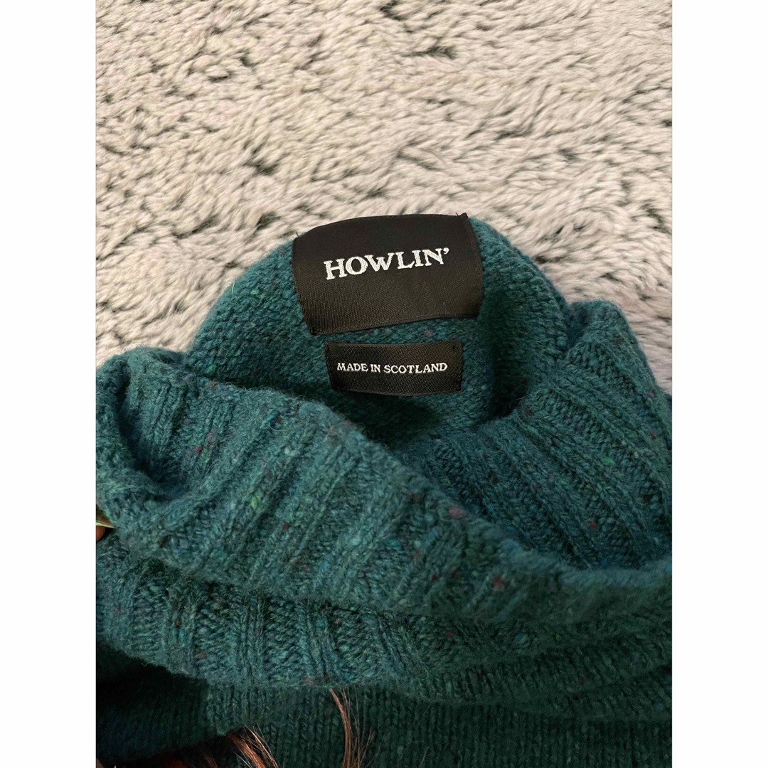 Howlin’ タートルネック ニット