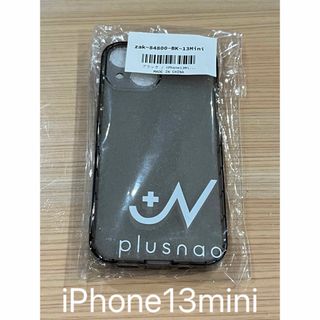 アイフォーン(iPhone)のiPhone13mini ソフトケース　ブラック(iPhoneケース)