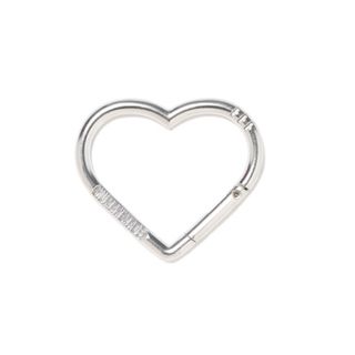 ヒューマンメイド(HUMAN MADE)のHUMAN MADE Heart Carabiner "Silver"(キーホルダー)