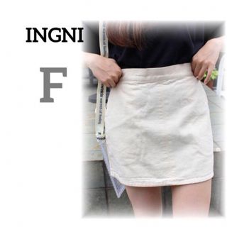 イング(INGNI)の新品未使用　INGNI イング　ミニスカート　カジュアル　シンプル　ボトムス　F(ミニスカート)