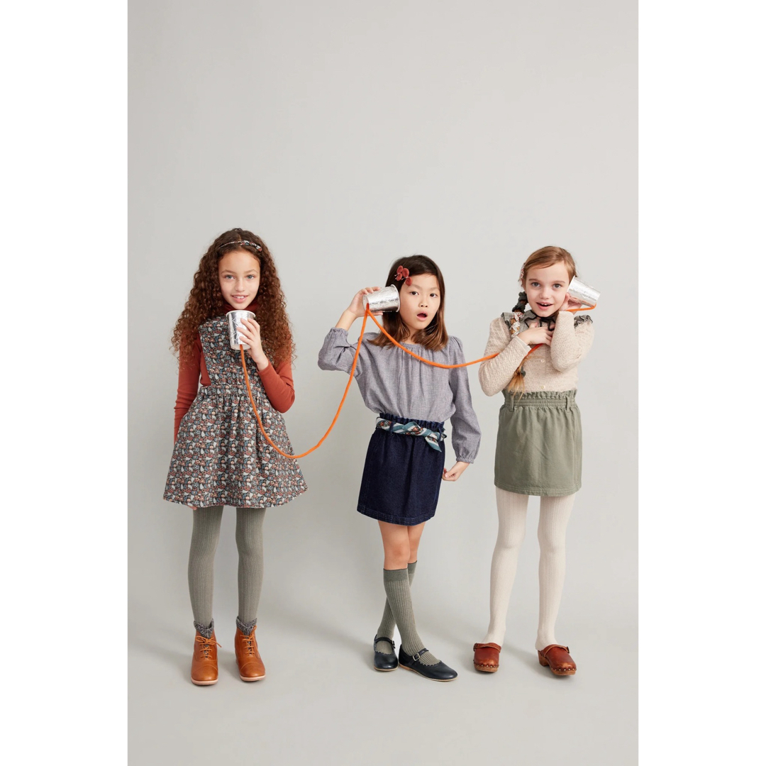 SOOR PLOOM(ソーアプルーム)のSoor Ploom Tippi pinafore 8Y キッズ/ベビー/マタニティのキッズ服女の子用(90cm~)(スカート)の商品写真