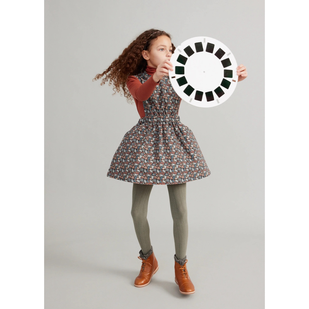 SOOR PLOOM(ソーアプルーム)のSoor Ploom Tippi pinafore 8Y キッズ/ベビー/マタニティのキッズ服女の子用(90cm~)(スカート)の商品写真