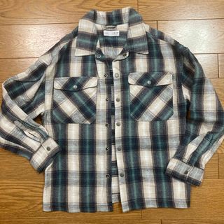 ザラキッズ(ZARA KIDS)のZARA kids チェックシャツ 130(Tシャツ/カットソー)