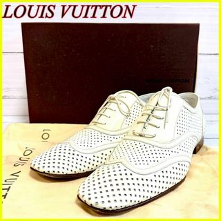 ルイヴィトン(LOUIS VUITTON)の【美品】LOUIS VUITTON ルイヴィトン ドレスシューズ 8 1/2(ドレス/ビジネス)