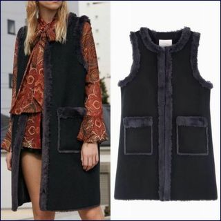 ロンハーマン(Ron Herman)の【定価70400円】　レモンプレット FAUX FUR LINZY VEST(その他)