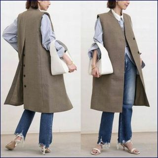 アパルトモンドゥーズィエムクラス(L'Appartement DEUXIEME CLASSE)の【23AW11万円】アパルトモンMARK KENLY DOMINO TANベスト(ベスト/ジレ)