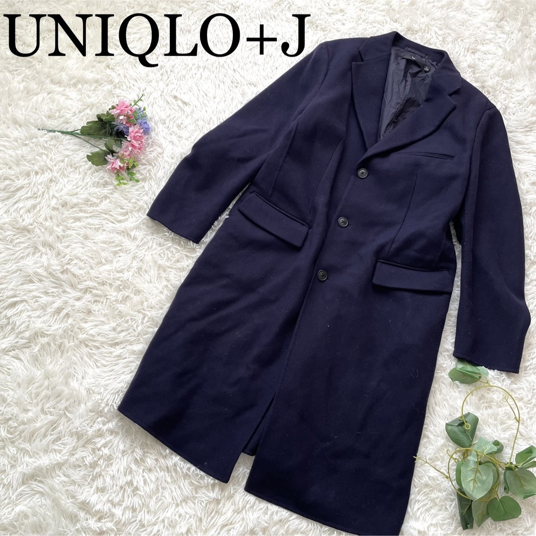 UNIQLO - 【即完売】UNIQLO+J ジルサンダー ウールブレンドチェスター