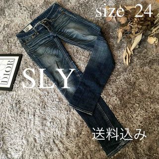 SLY - SLY スライ スキニー デニム パンツ ズボン ジーパン ジーンズの