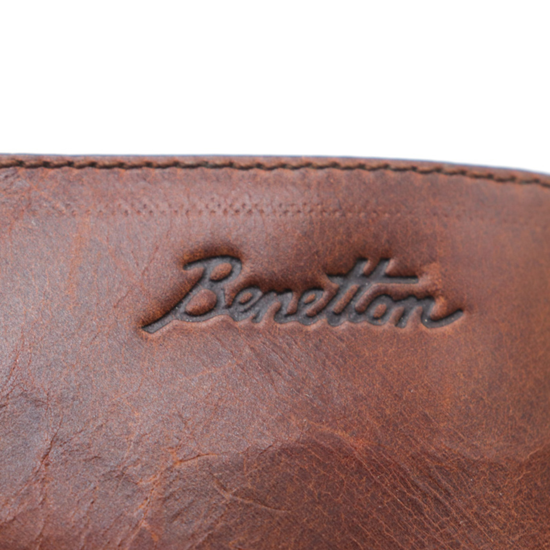 BENETTON(ベネトン)のベネトン レースアップブーツ レザー ショートブーツ ブランド シューズ 靴 レディース 39サイズ ブラウン BENETTON レディースの靴/シューズ(ブーツ)の商品写真