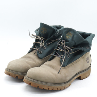 ティンバーランド(Timberland)のティンバーランド ロールトップ ブーツ ナイロン ヌバックレザー A17QQ シューズ 靴 メンズ 27cmサイズ グレー Timberland(ブーツ)