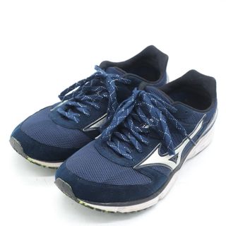 ミズノ(MIZUNO)のミズノ ウォーキングシューズ ウェーブエンペラー2 J1GA177603 スニーカー 靴 メンズ 25.5cmサイズ ネイビー Mizuno(スニーカー)