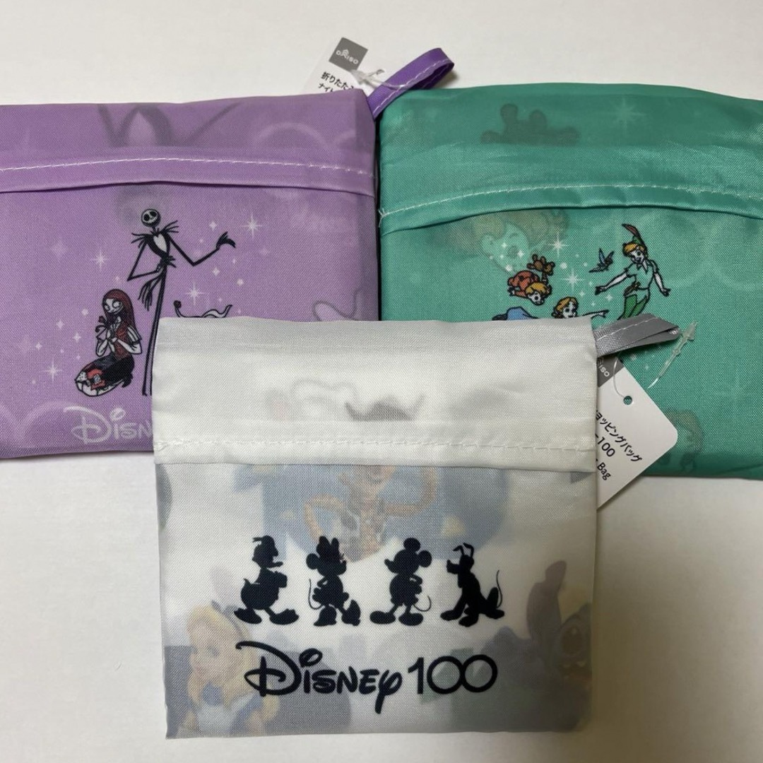 Disney(ディズニー)のディズニー エコバッグ 100周年 レディースのバッグ(エコバッグ)の商品写真