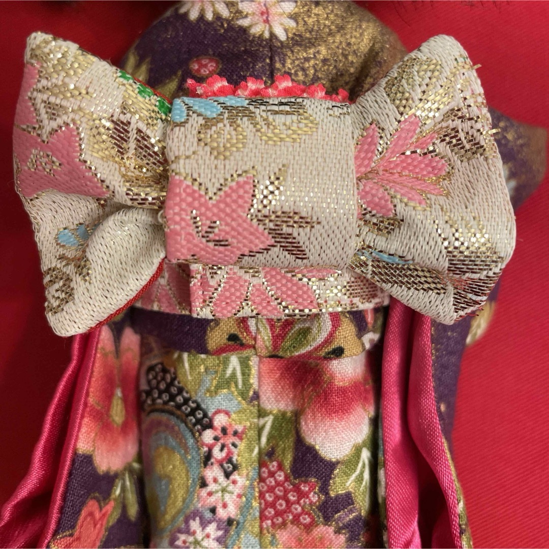 ミディブライス★ハンドメイド・着物・金蘭帯・髪飾り ハンドメイドのぬいぐるみ/人形(人形)の商品写真