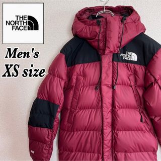 ザノースフェイス(THE NORTH FACE)のノースフェイス　ロングダウンジャケット　海外限定　メンズ　XS ワインレッド(ダウンジャケット)